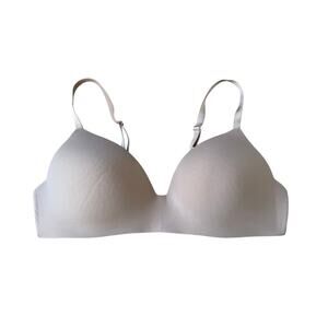 Victoria's Secret Women's Smooth Wireless, Bra size 38C, Beige, Soft Cup